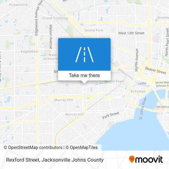 Rexford Street map