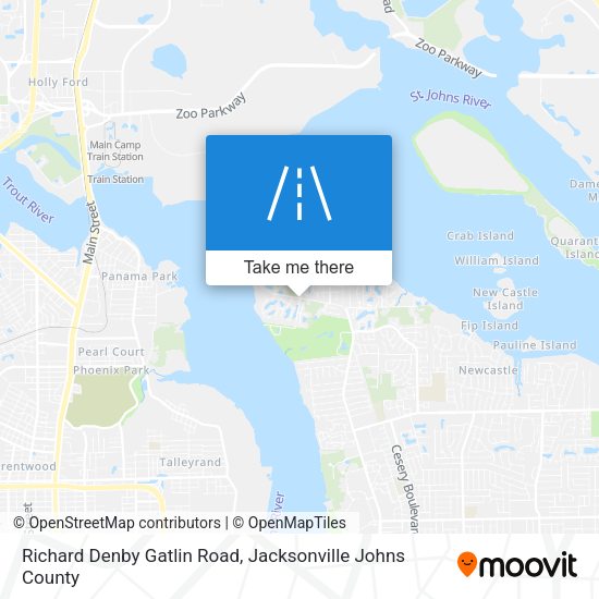 Richard Denby Gatlin Road map