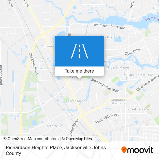 Mapa de Richardson Heights Place