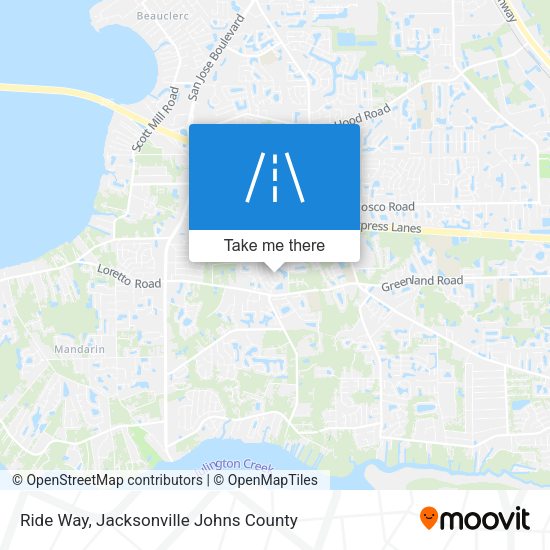 Ride Way map