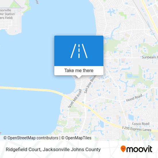 Mapa de Ridgefield Court