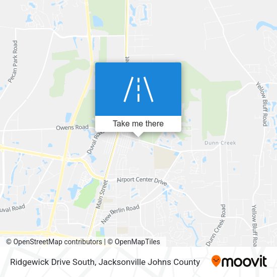 Mapa de Ridgewick Drive South