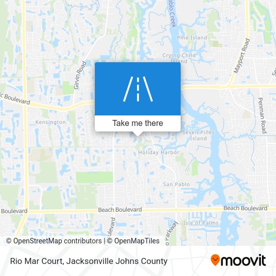 Rio Mar Court map