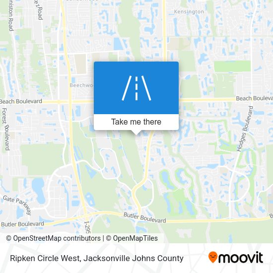 Ripken Circle West map