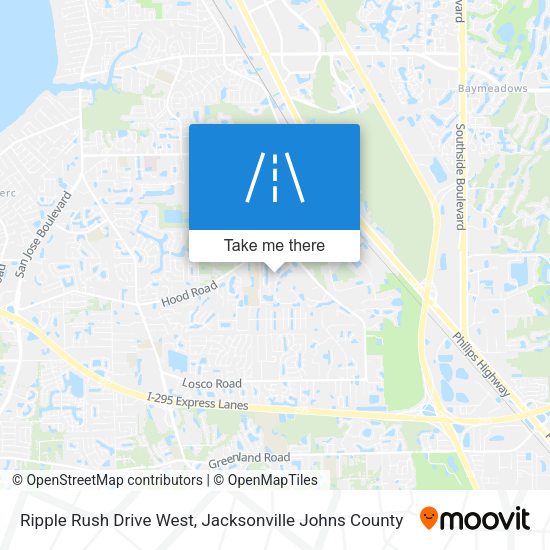 Ripple Rush Drive West map