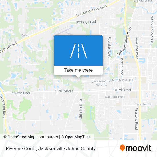 Riverine Court map