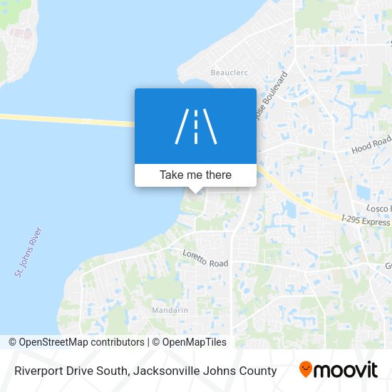 Mapa de Riverport Drive South
