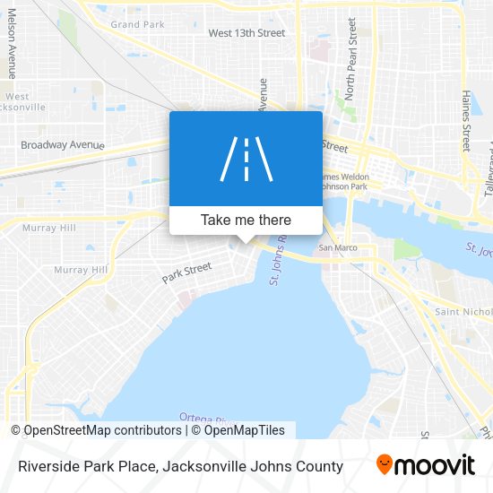 Mapa de Riverside Park Place