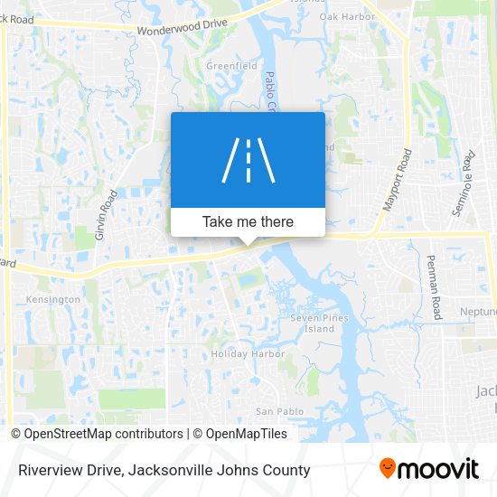 Riverview Drive map