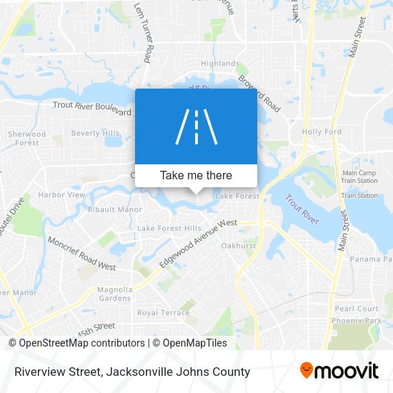 Riverview Street map