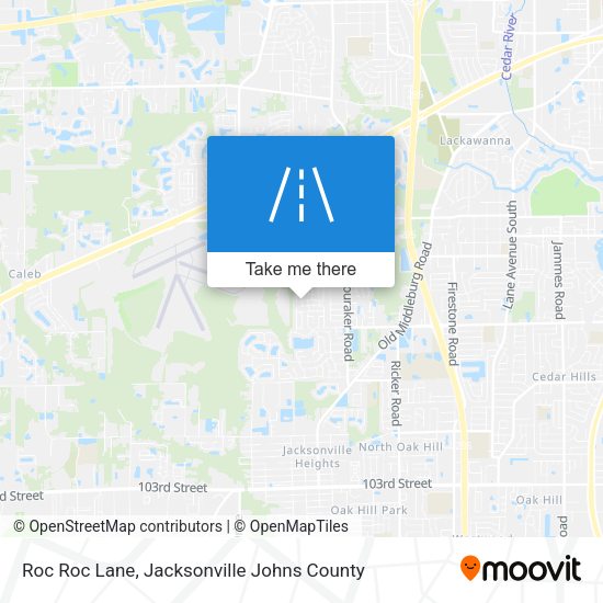 Roc Roc Lane map