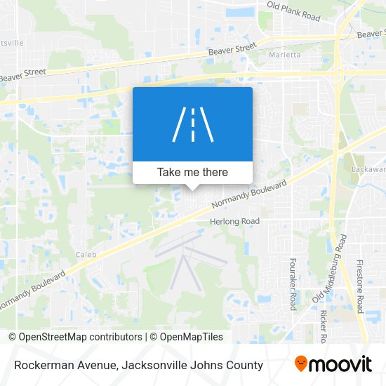 Mapa de Rockerman Avenue