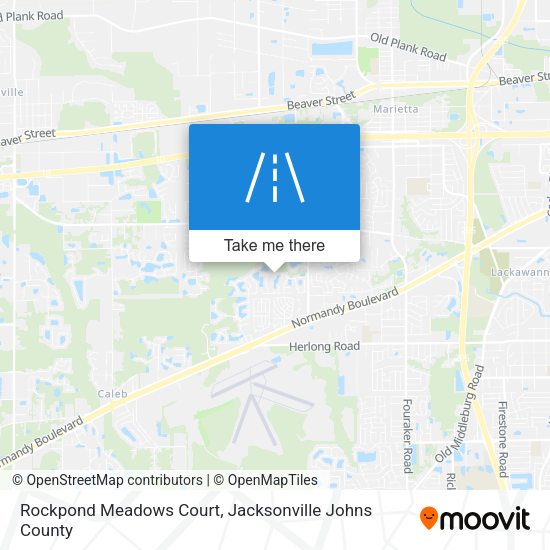 Mapa de Rockpond Meadows Court
