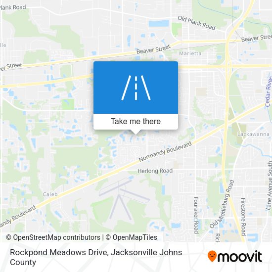 Mapa de Rockpond Meadows Drive