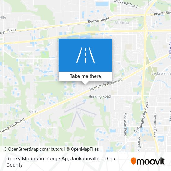 Rocky Mountain Range Ap map