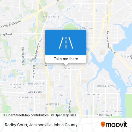Rodby Court map