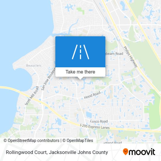 Rollingwood Court map