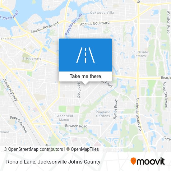Mapa de Ronald Lane