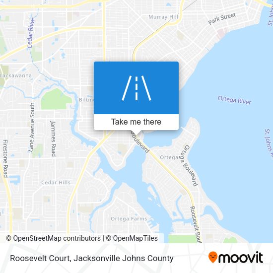 Roosevelt Court map