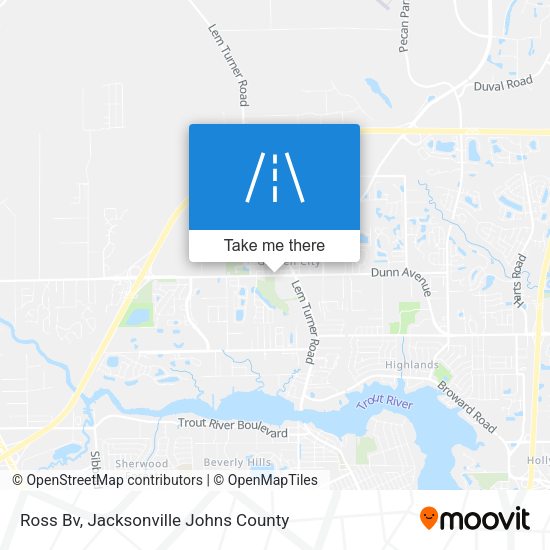 Ross Bv map