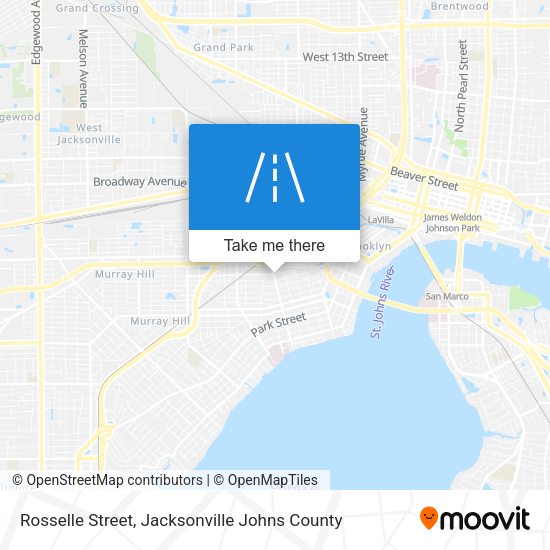 Mapa de Rosselle Street