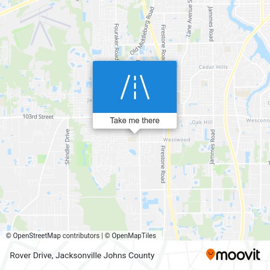 Rover Drive map