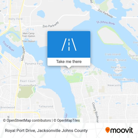 Mapa de Royal Port Drive