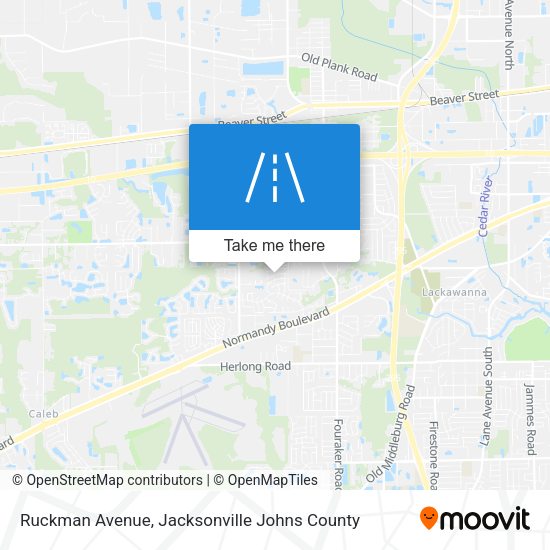 Mapa de Ruckman Avenue