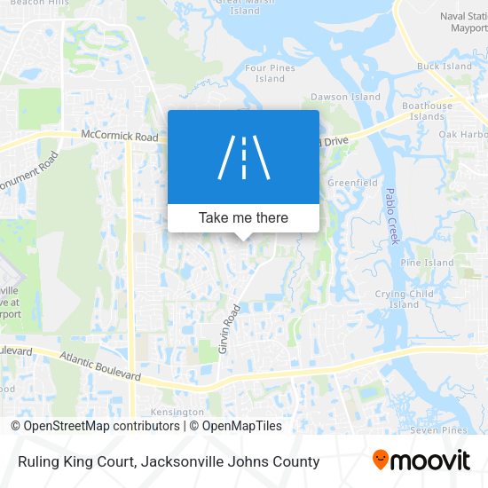 Ruling King Court map