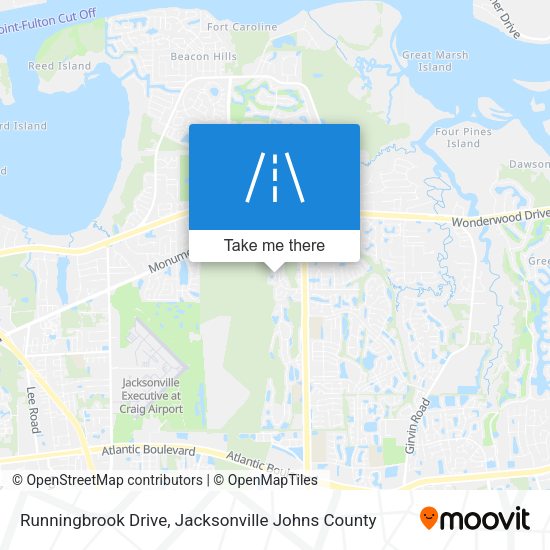 Runningbrook Drive map