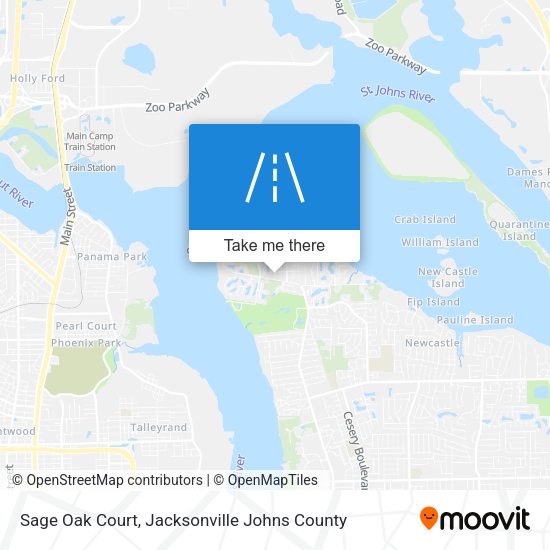 Mapa de Sage Oak Court
