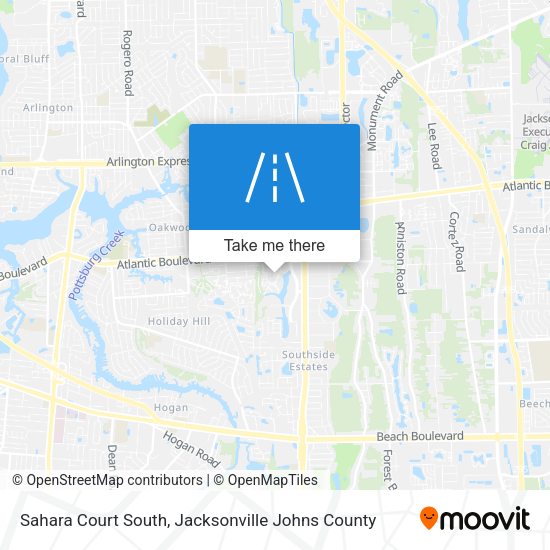 Sahara Court South map