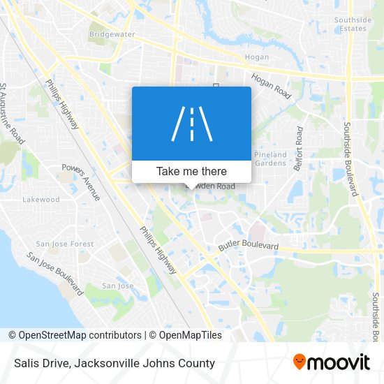 Salis Drive map