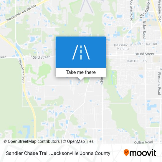 Mapa de Sandler Chase Trail