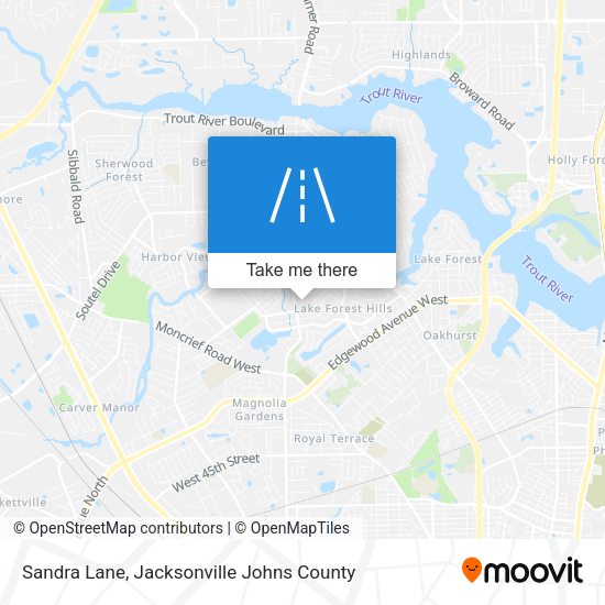 Mapa de Sandra Lane