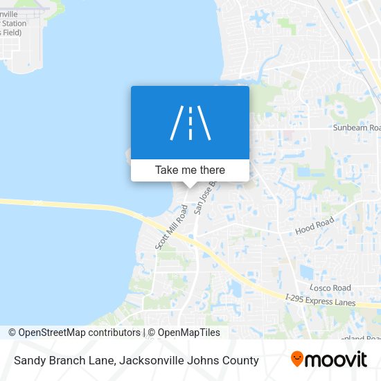 Mapa de Sandy Branch Lane