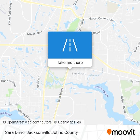 Sara Drive map