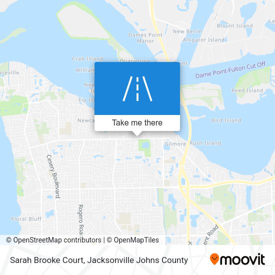 Mapa de Sarah Brooke Court