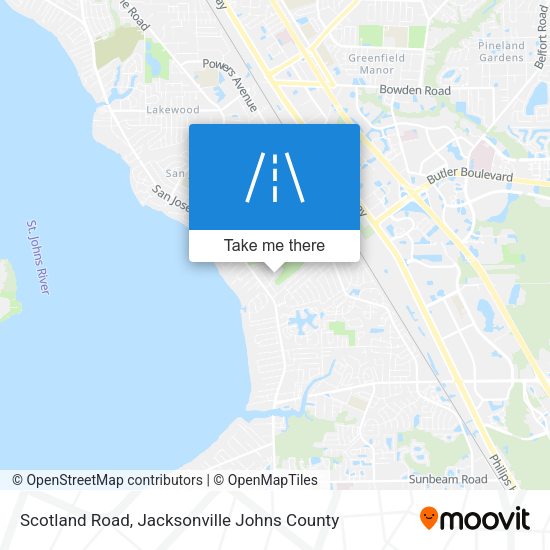 Scotland Road map