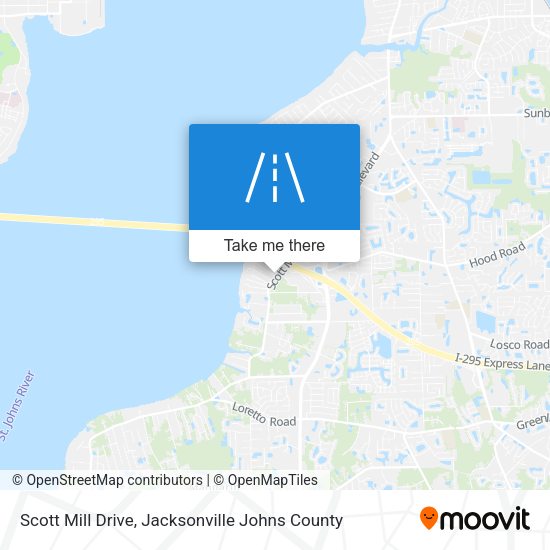 Scott Mill Drive map
