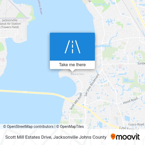 Scott Mill Estates Drive map