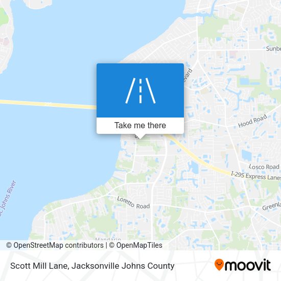 Mapa de Scott Mill Lane