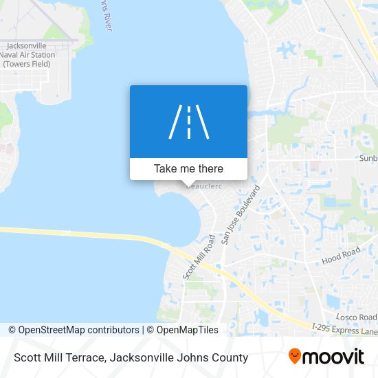 Scott Mill Terrace map