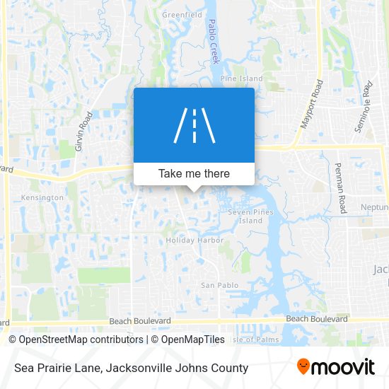 Mapa de Sea Prairie Lane