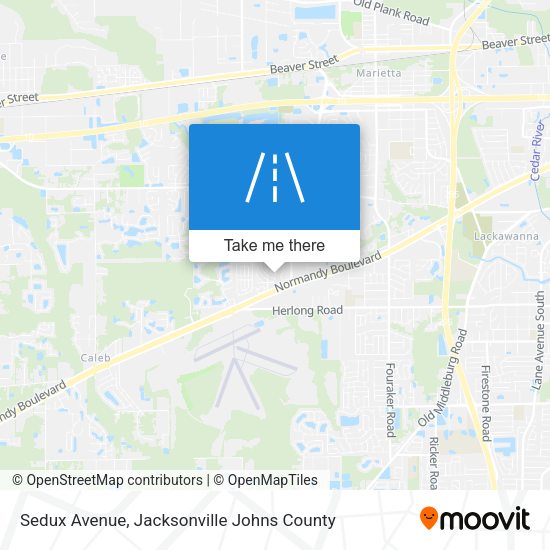 Sedux Avenue map