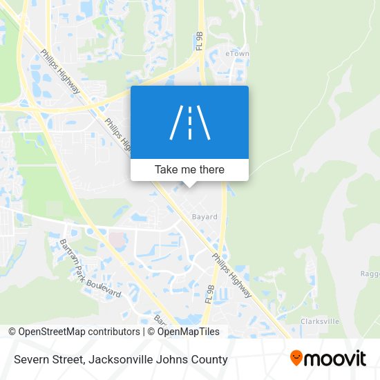 Mapa de Severn Street
