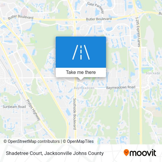 Shadetree Court map