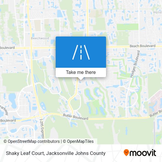 Mapa de Shaky Leaf Court