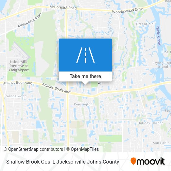 Shallow Brook Court map