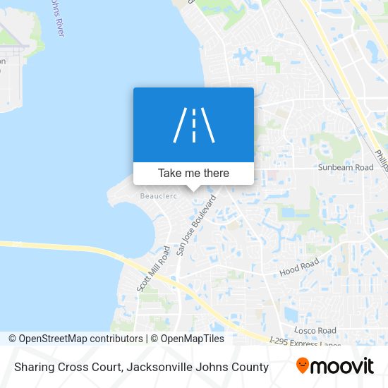 Sharing Cross Court map